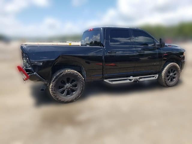 2024 Ram 2500 Big Horn crew cab with rear-end collision damage